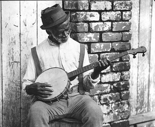 Black Folk Jazz Banjo