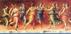 Apollo and the 9 Muses